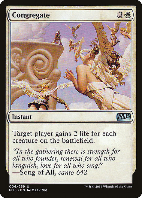 Congregate - M15